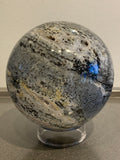 Ocean Jasper Sphere with Stand