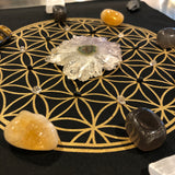 "Protect-Purify-Connect" Crystal Grid